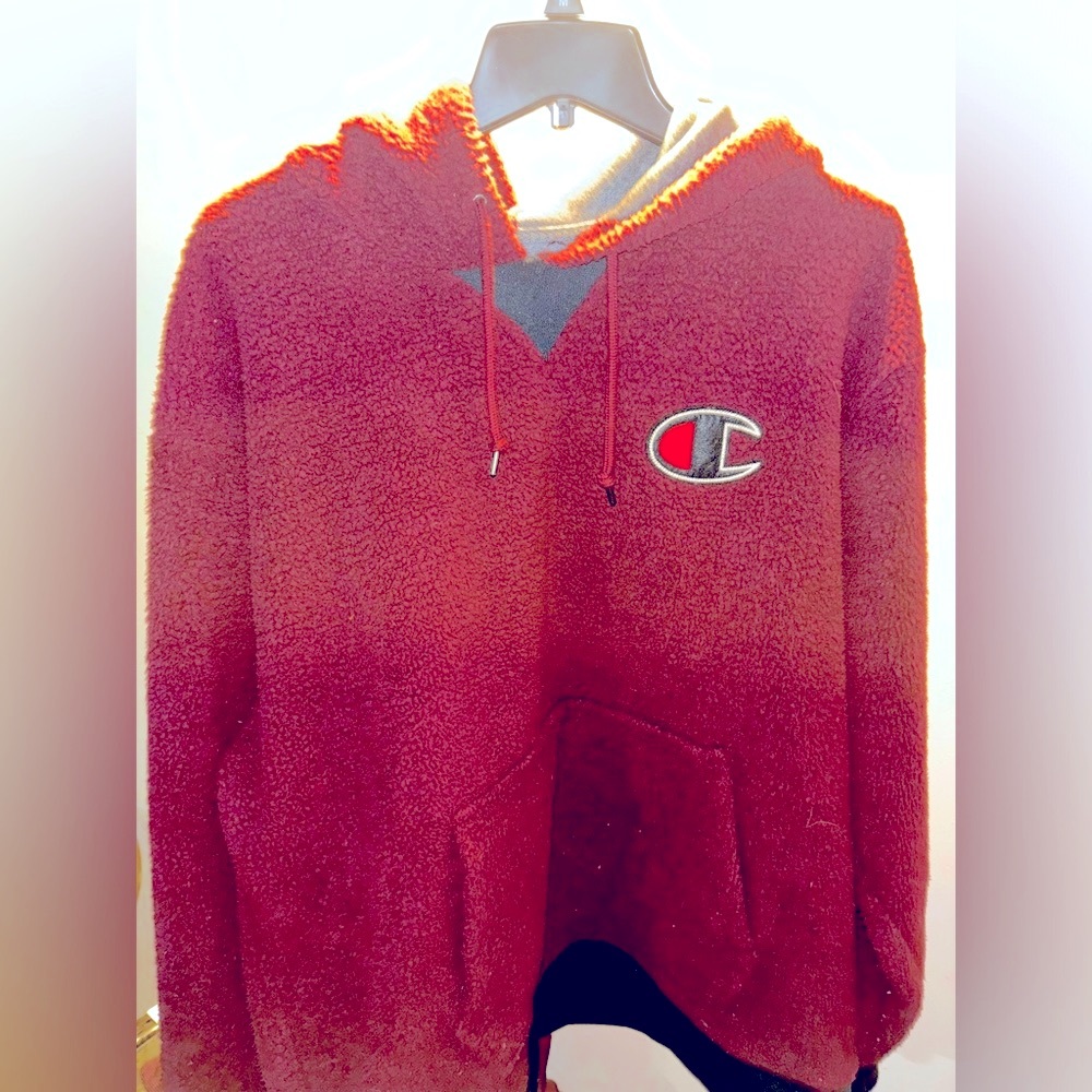 Men’s Champion Fuzzy Hoodie